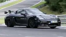 Porsche Cayman GT4 RS Casus Fotoğraflar