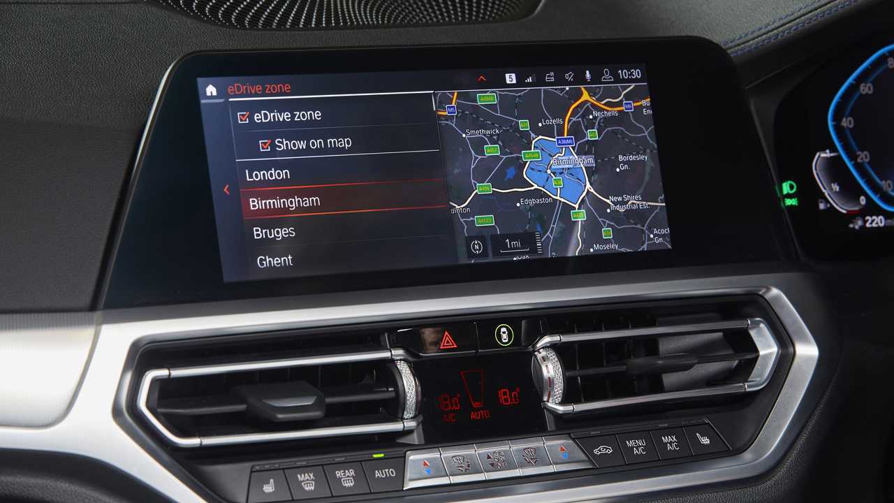 BMW launches eDrive Zones in the UK