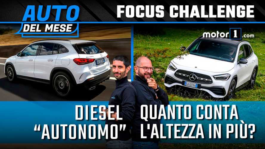 Mercedes GLA, abbiamo “sconfinato” col diesel 4Matic