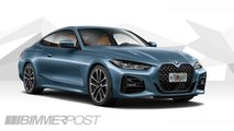 2021 BMW Série 4 Coupé rendu