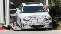 BMW 3 Series Electric Spy Photos Front