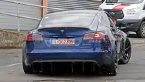 New Tesla Model S Plaid Images