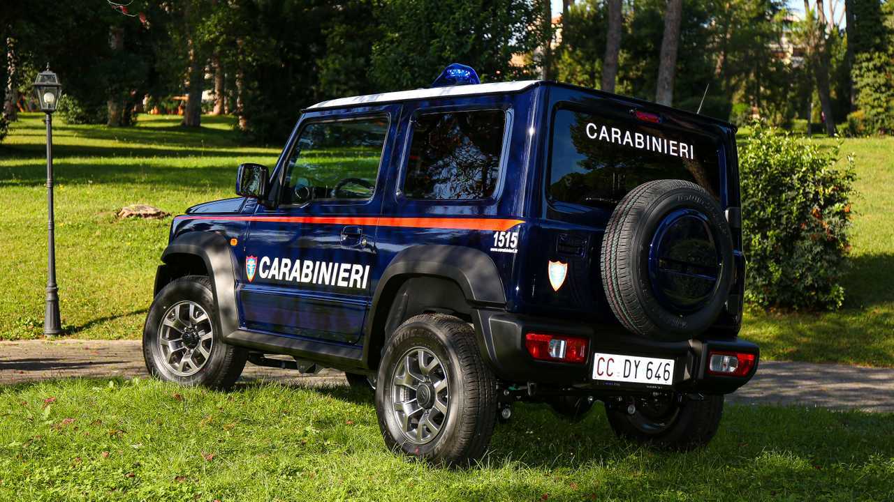 Suzuki Jimny para los Carabinieri en Italia