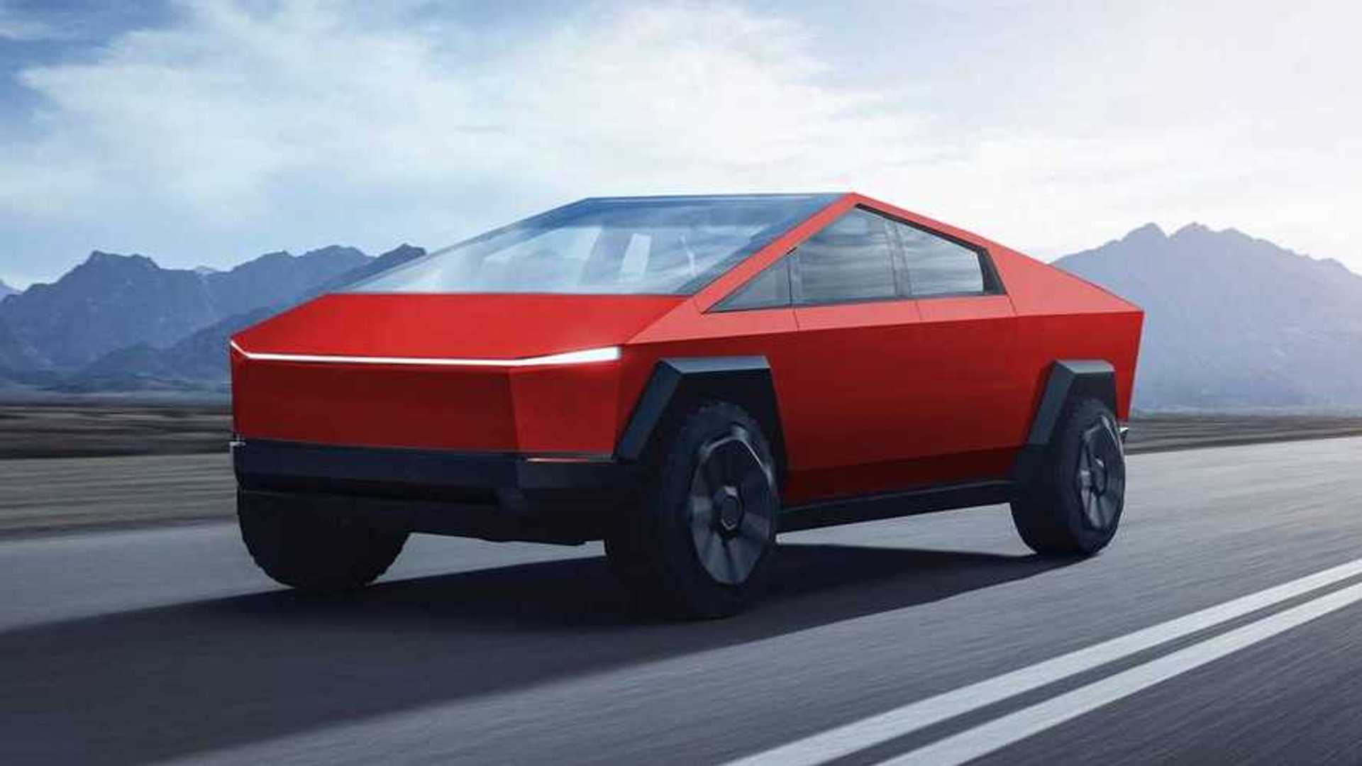 Tesla Cybertruck In Any Color You Want So Long As It Is Stainless