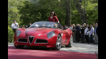 L'Alfa Romeo 8C Spider a Villa d'Este 2005