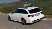 Mercedes C300 h Station Wagon, test di consumo reale Roma-Forlì