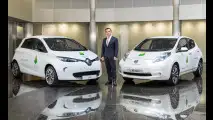Nissan Leaf e Renault ZOE per COP21