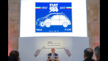 Fiat 500, il francobollo per i suoi 60 anni