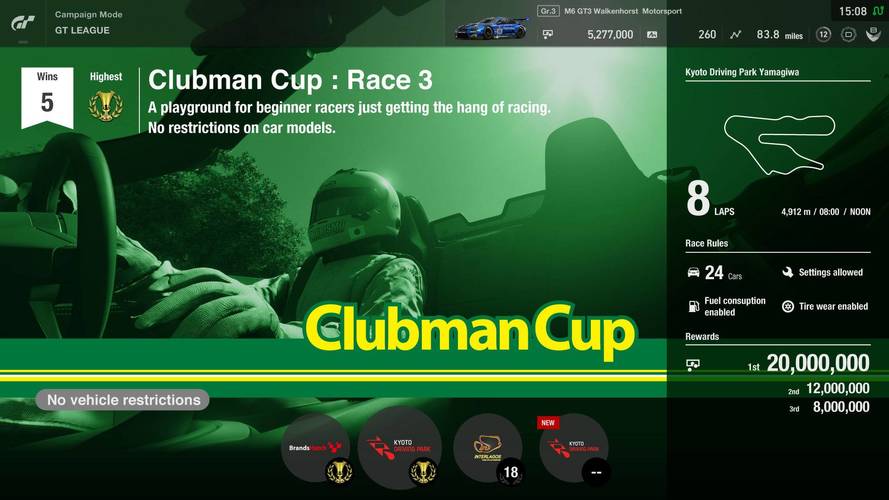 Gran Turismo Sport - Update
