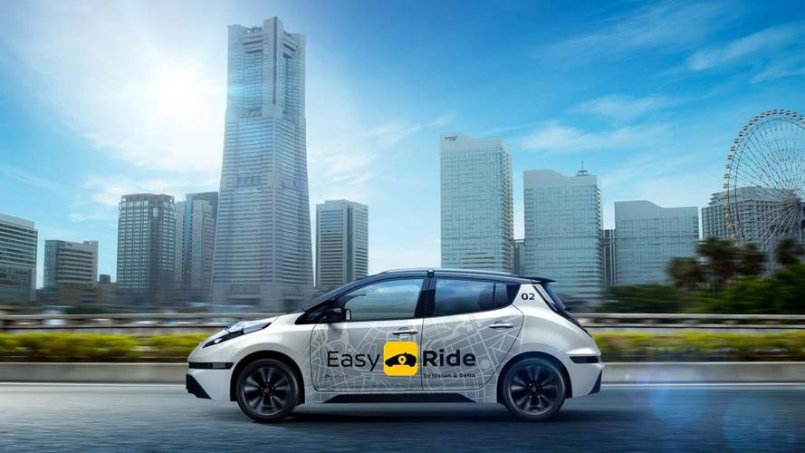 Nissan Reveals New Robotaxi Autonomous LEAF