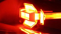 Audi OLED design model 3D taillights at CES 09.1.2013