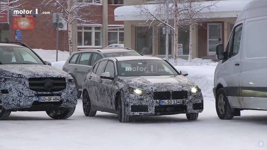 BMW 1 Series Spied