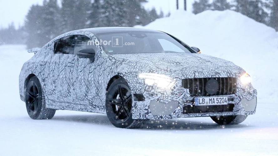 2019 Mercedes-AMG GT Sedan spy photo