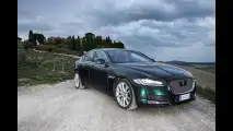 Drive in Italy | Val d'Orcia, Jaguar XF 027