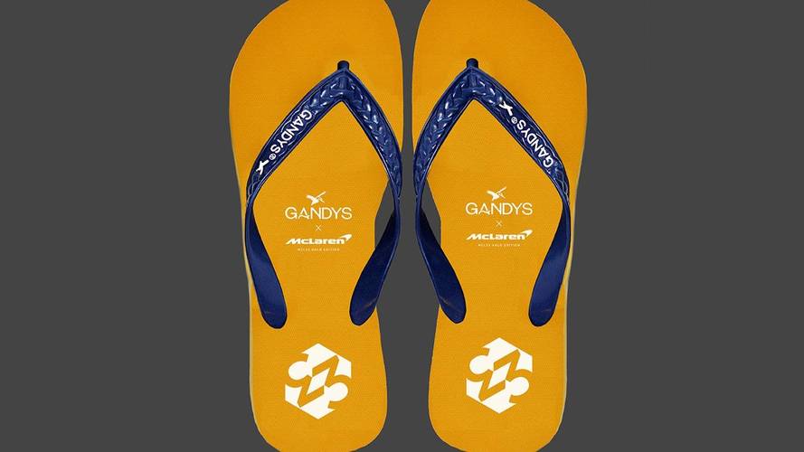 McLaren Gandys flipflops