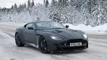 Yeni Aston Martin Vanquish karda test edilirken yakalandı