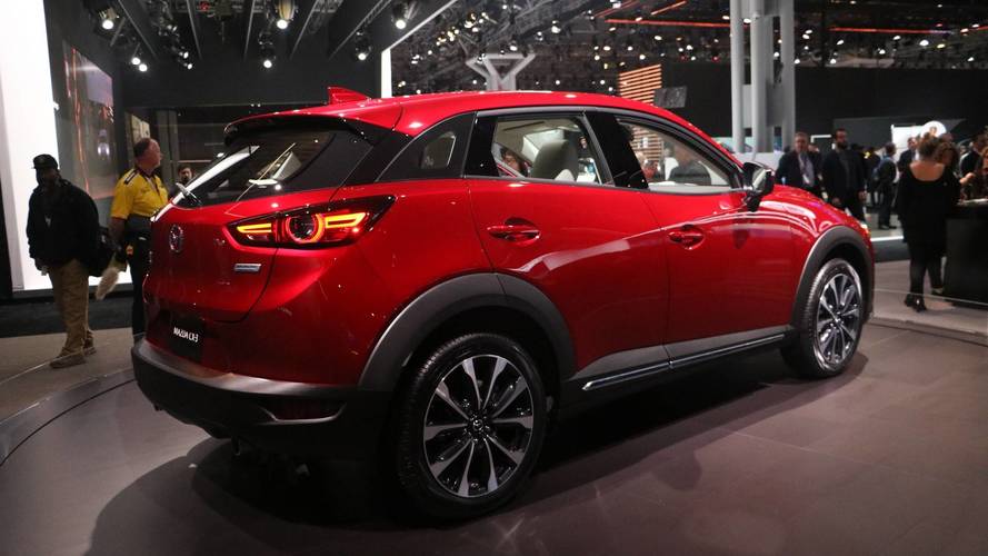 2019 Mazda CX-3 at the 2018 New York Auto Show