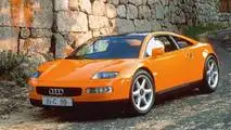 9. 1991 Audi Quattro Spyder concept