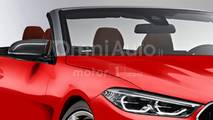 BMW Serie 8 Cabrio, il rendering