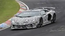 Lamborghini Aventador SV Jota 2019 fotos espía