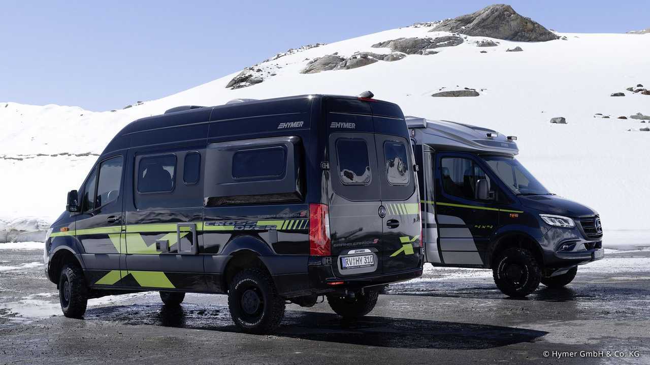 Hymer ML-T 570 'CrossOver' y Hymer Grand Canyon S 'CrossOver'
