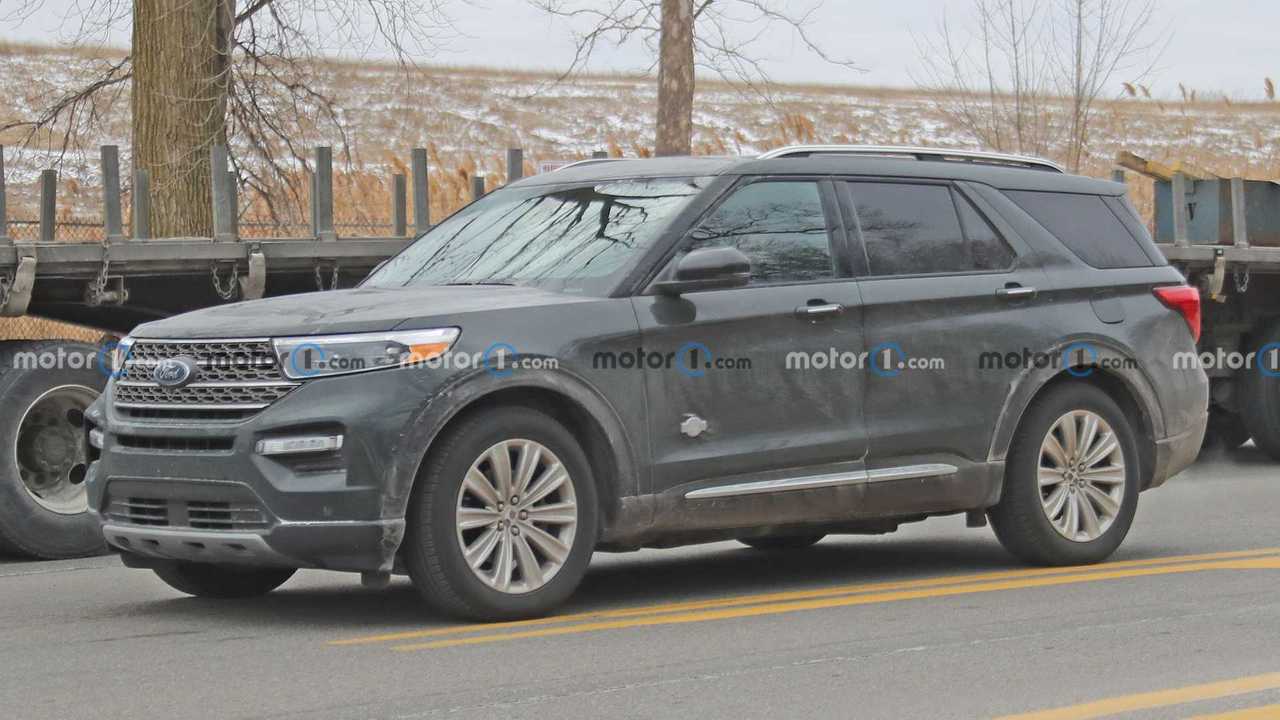 2021 Ford Explorer King Ranch Yeni Casus Fotoğraflar