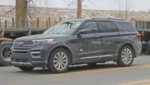 2021 Ford Explorer King Ranch Spy Photos