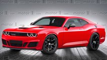 Nuova Dodge Challenger, il rendering