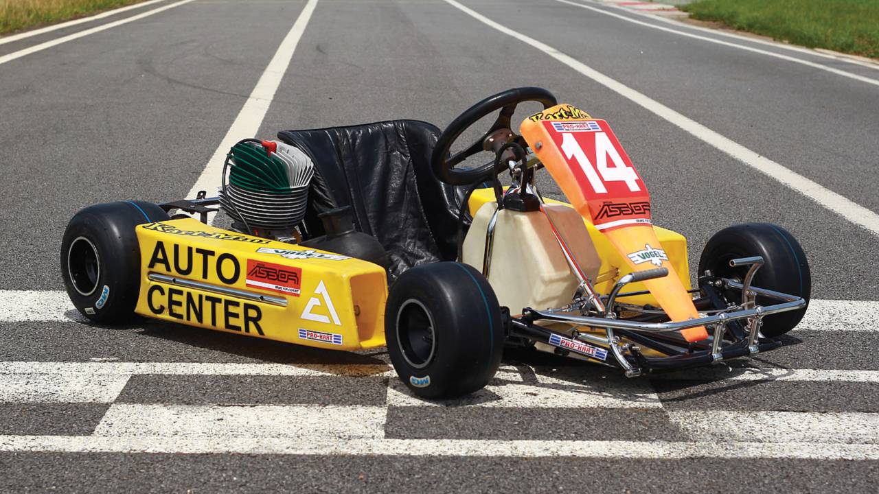 Ayrton Senna's final kart is heading to auction