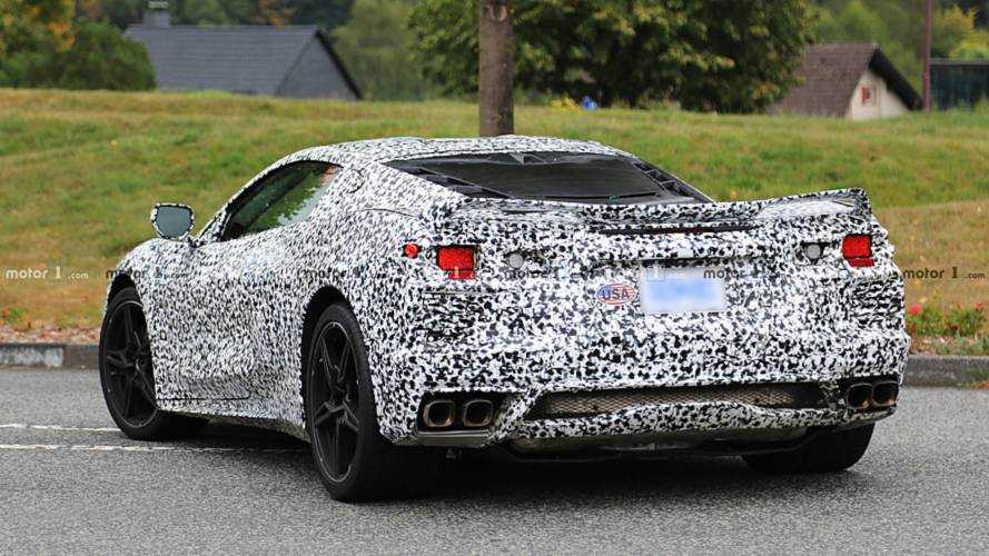 Mid-Engine Corvette Spy Photo