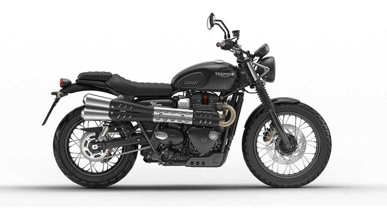 The current Triumph Scrambler.