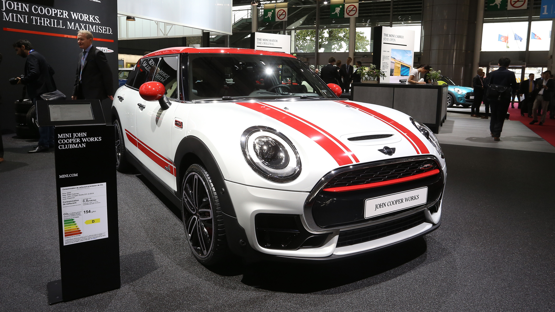 2017 Mini Clubman John Cooper Works Paris Motor Show Motor1com Photos