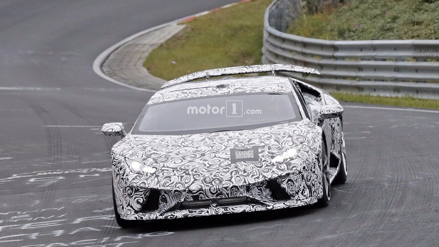 2018 Lamborghini Huracan Superleggera casus fotoğrafları