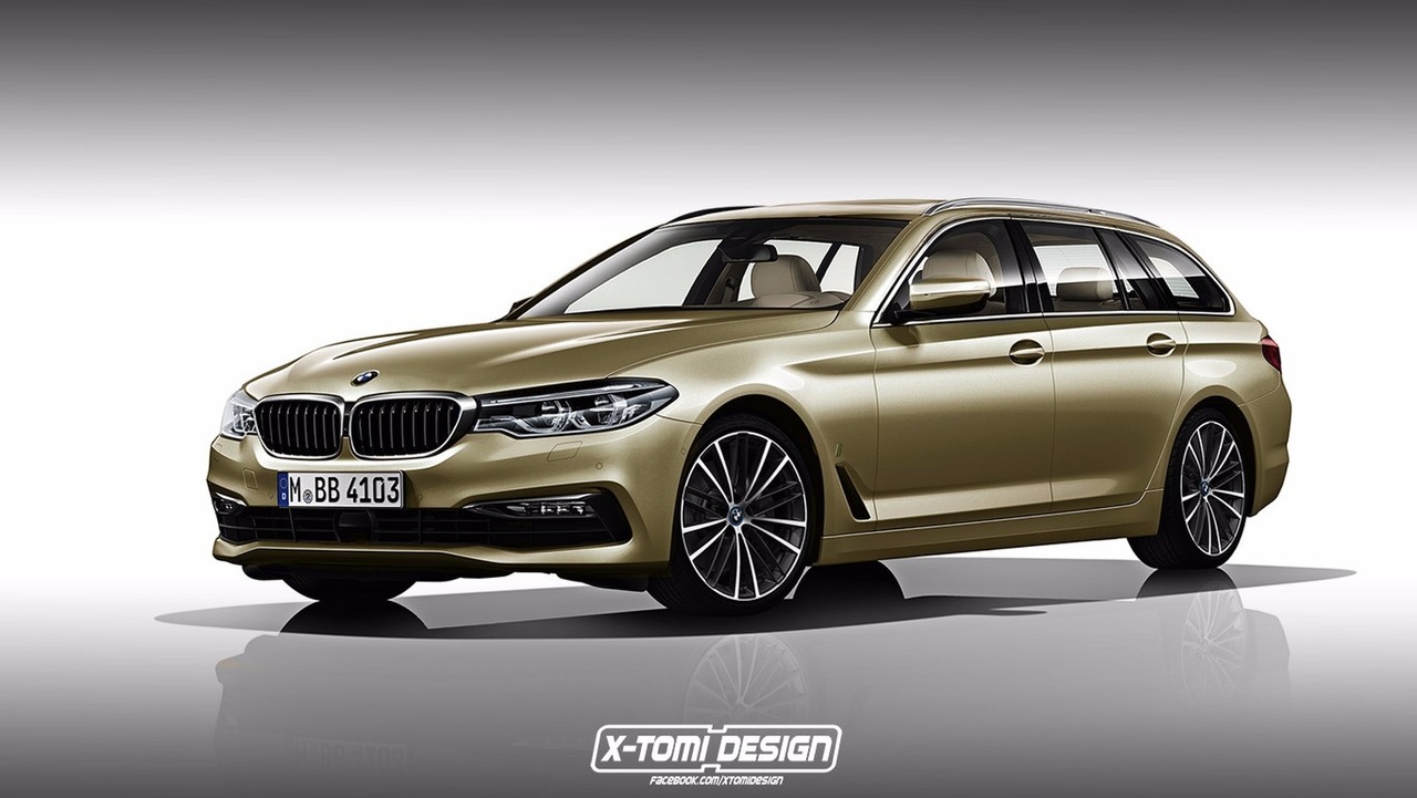 BMW Série 5 Touring rendu