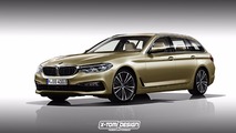BMW Série 5 Touring  rendu
