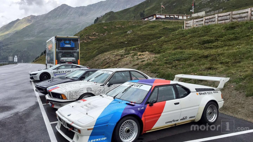 A selection of BMWs for Nelson Piquet Jr.