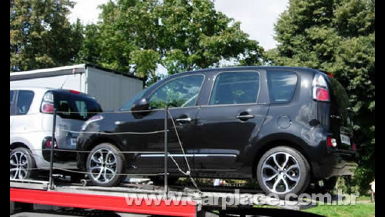 Novo C3 Picasso é flagrado sem disfarce - Modelo pode ser fabricado no Brasil