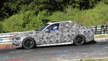 2018 model BMW 3 Serisi Nürburgring'de antrenmanda