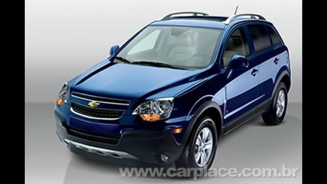 Chevrolet Captiva já é líder do segmento - Versão 2.4 Ecotec está chegando