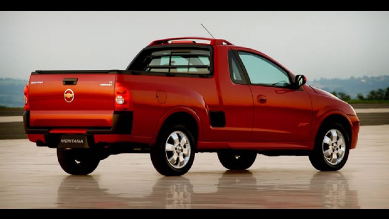Chevrolet Montana 1.4 Econo.Flex ganha versões Arena e Sport