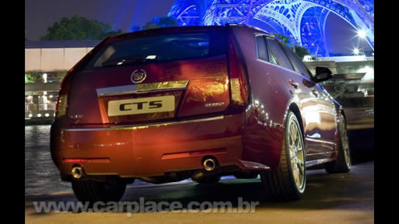 Salão de Detroit: Cadillac apresenta o seu inédito esportivo CTS Wagon 2010