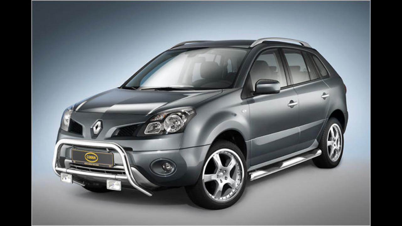 Neue Optik für Koleos