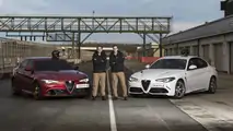 Alfa Romeo Giulia Quadrifoglio sets fastest blindfolded lap record at Silverstone