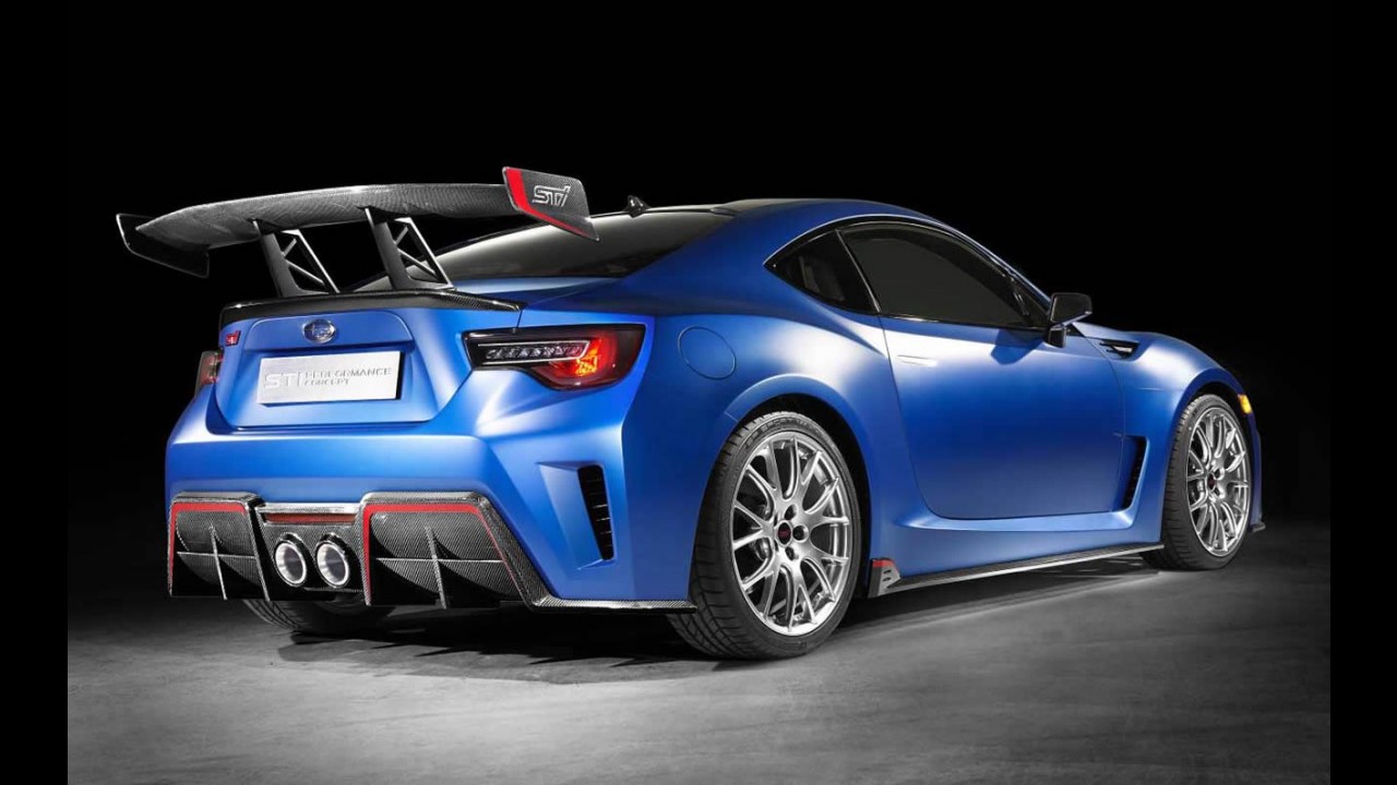 Subaru BRZ enfim aparece na versão STI, ainda conceitual