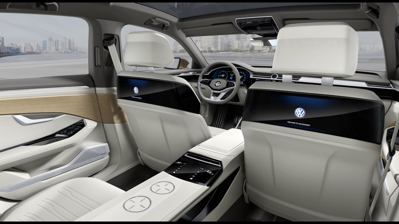 VW C Coupé GTE antecipa nova geração do Phaeton no Salão de Xangai