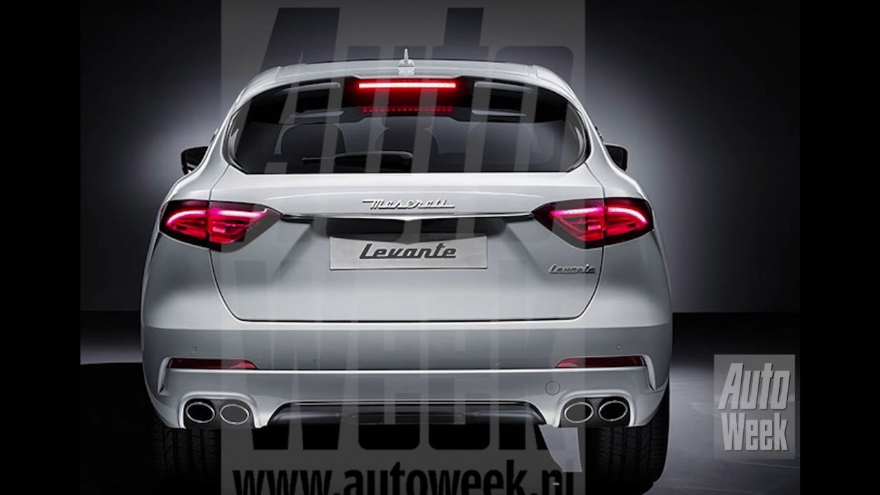 Vazou: este é o inédito Maserati Levante, primeiro SUV da marca