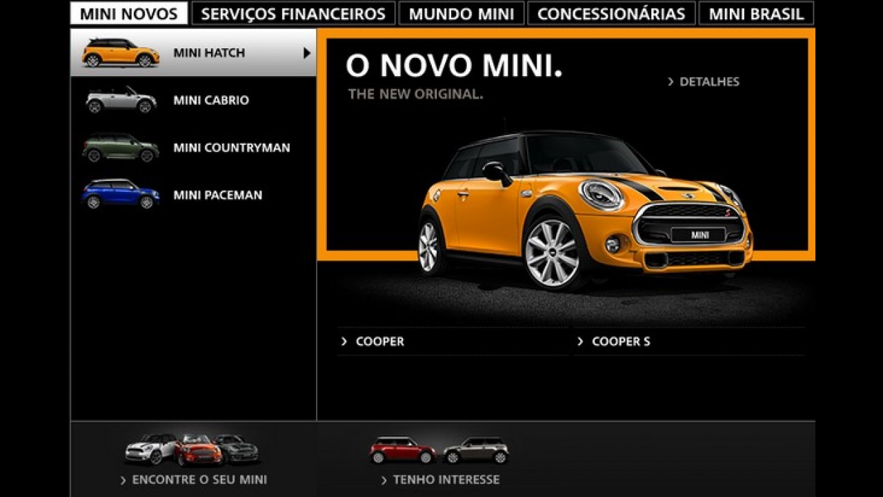 MINI One custa R$ 79.950 no Brasil, mas é vendido a "conta gotas"