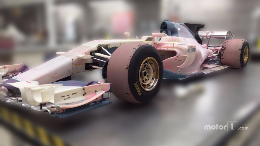 Manor wind tunnel model car