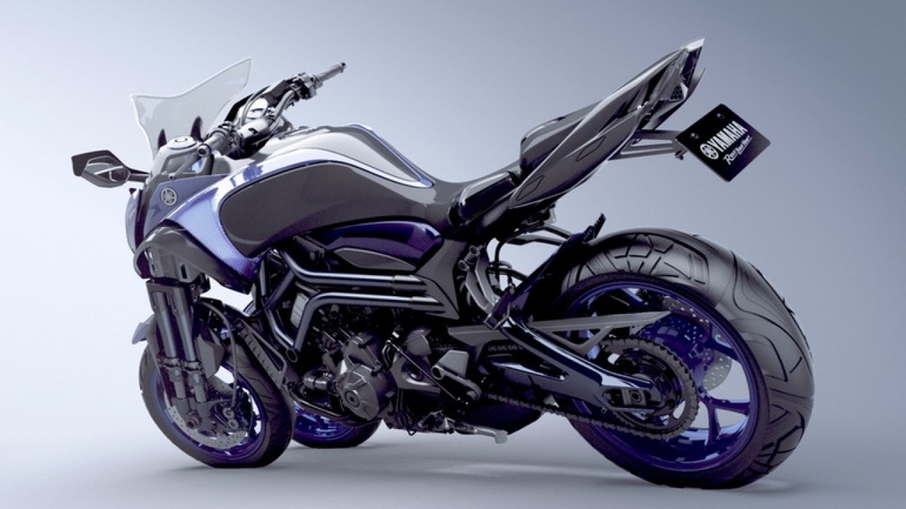 Insólita, Yamaha MT-09 de três rodas deverá ser lançada em 2018