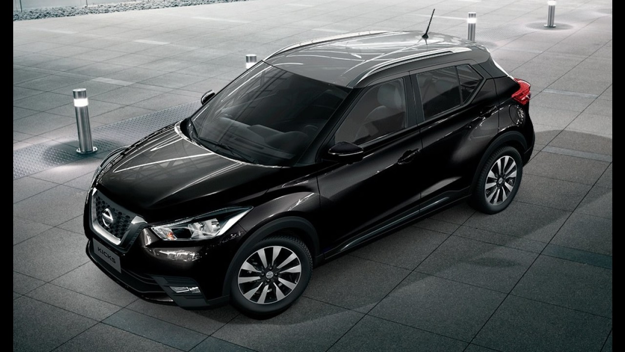 Nissan mostra quatro possíveis combinações de duas cores para o Kicks
